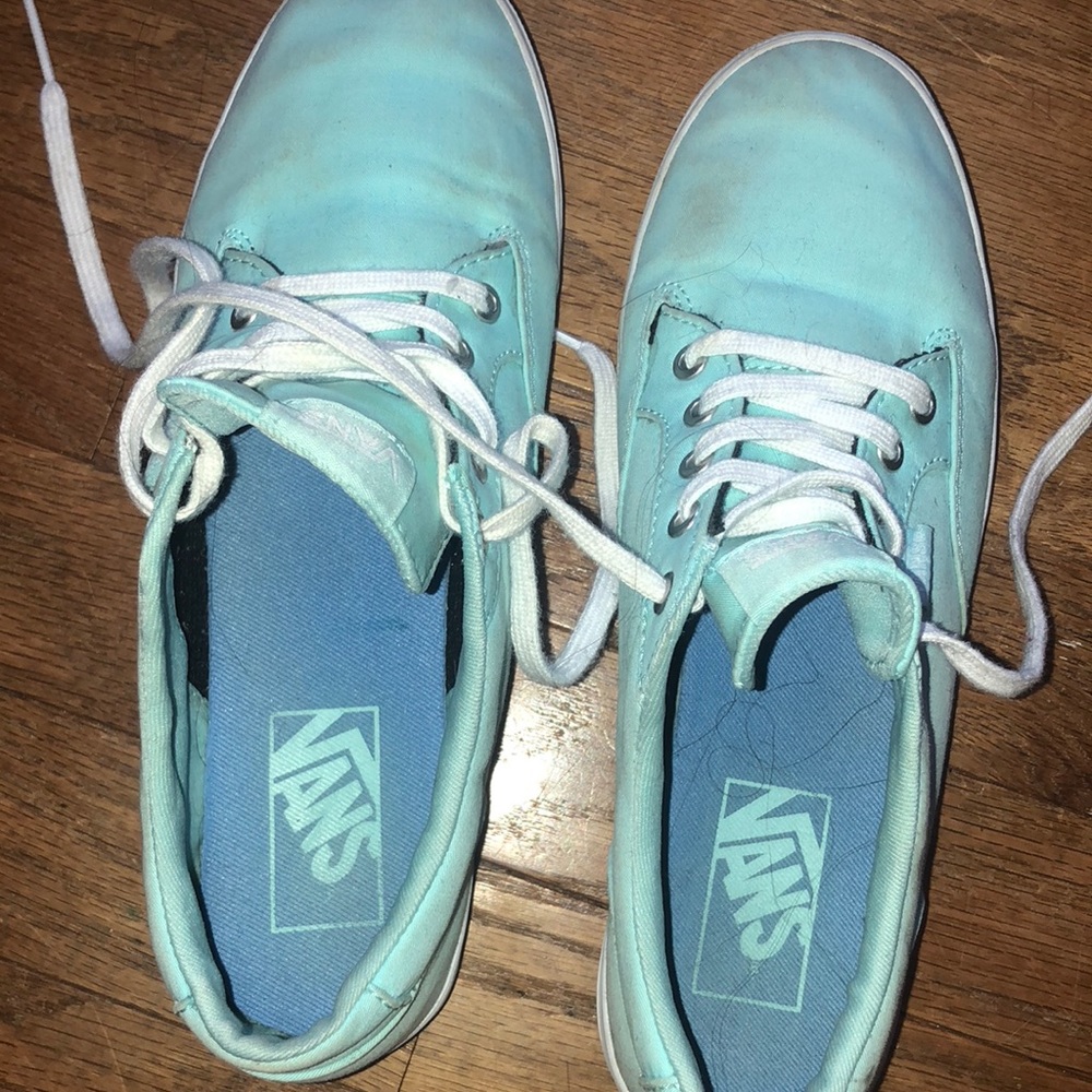 Light Blue Authentic Vans - Picture 6 of 7